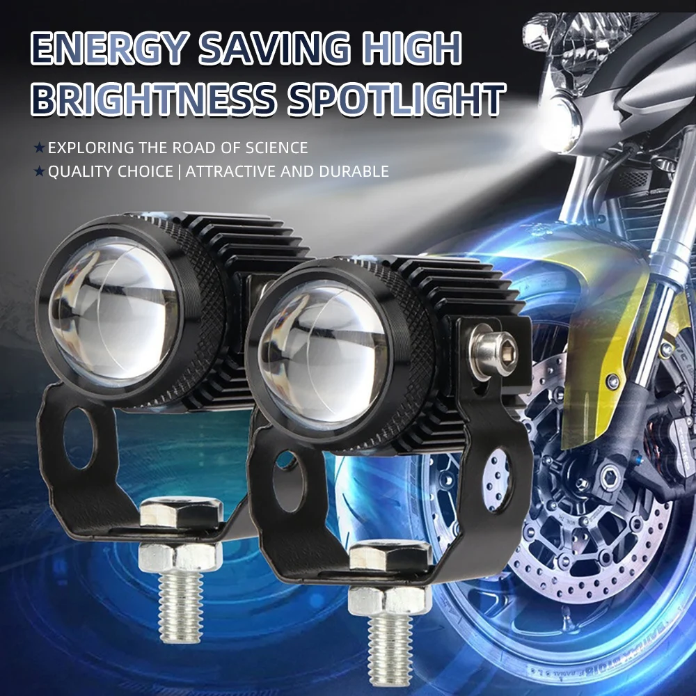 Laser led thickened aluminum headlamp high volume beads electric vehicle spot led work light motorcycle lighting system
