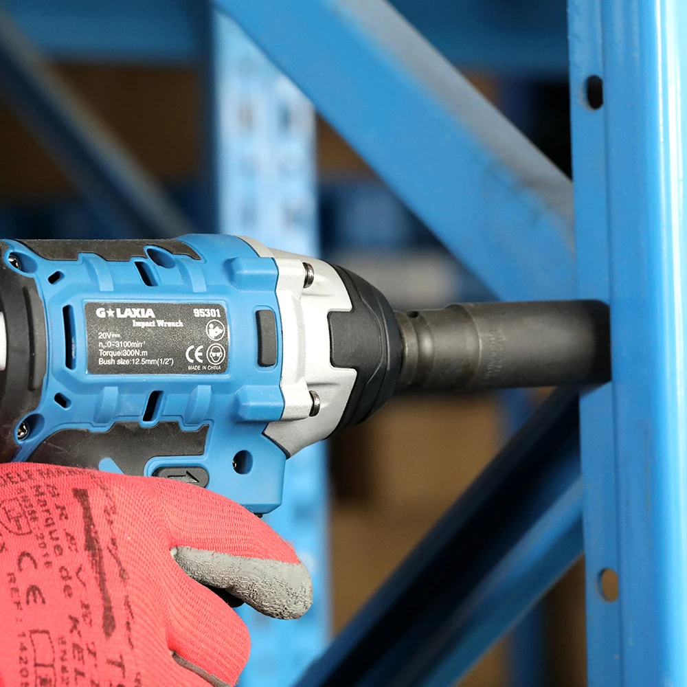 20V Cordless Brushless 300N.m Impact Wrench (Bare Tool)