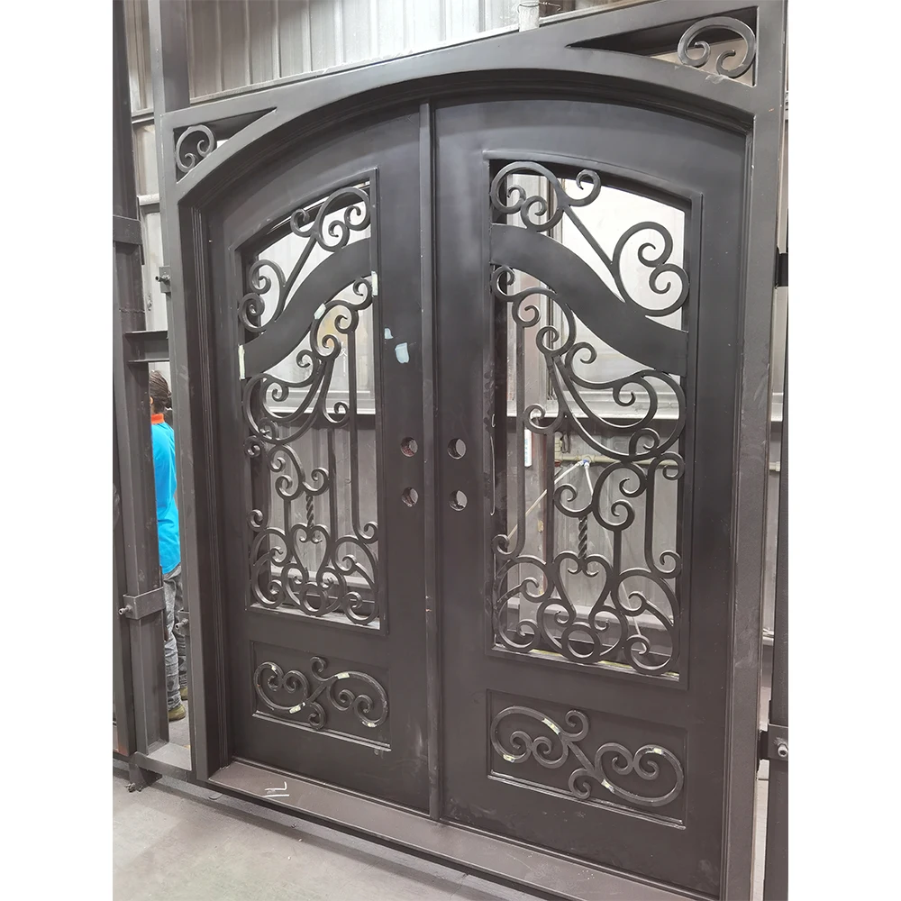 HUAART Professional Customization Hot New Products Sturdy and Durable Safe Front Door Security Gate Exterior Security Steel Door