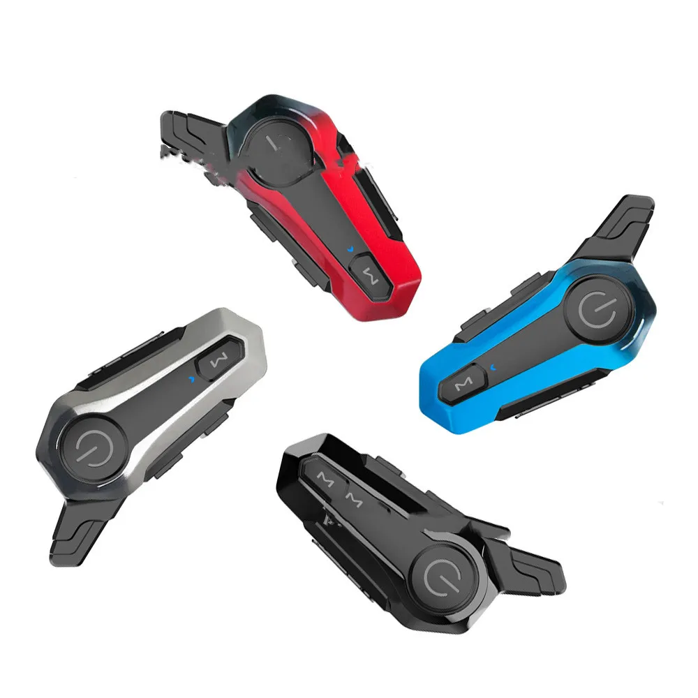 inveer IPX6 Water-proof rugged design Duplex  Blue tooth  intercom Headset for helmet model E1