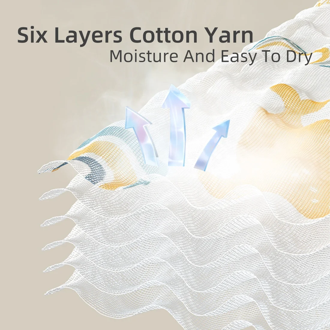 High Quality Baby Gauze Towel Baby Feeding Saliva Towel Cotton Double Square Shape Gauze Baby Wash Face Towel