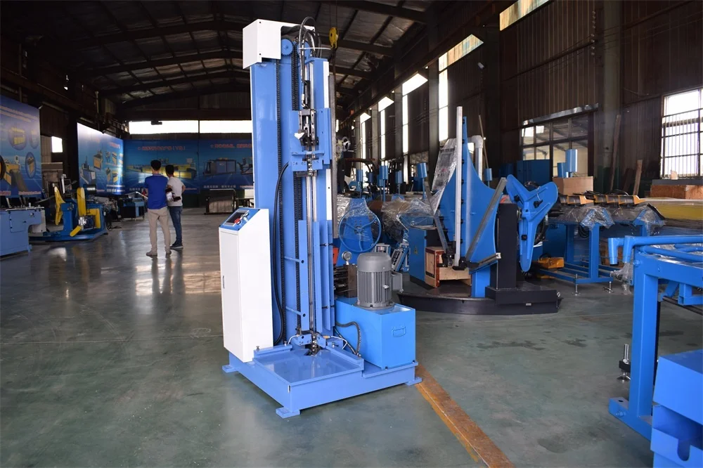 Hydraulic duck seam locker closer making machine air condition duct seam closer hvac duct duct folding machine display