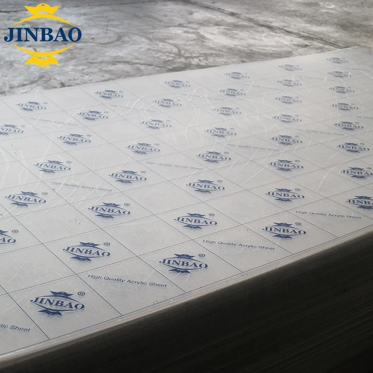 JINBAO factory acrylic sheet 4x8ft 3mm boards sheets 10mm from