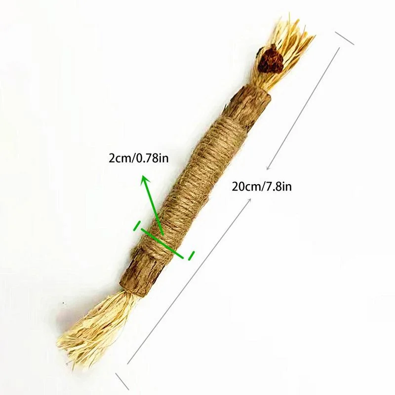 Wholesale Indoor Cat Chew Toys Actinidia Polygama Silvervine Cat Kitten Toy Matatabi Stick