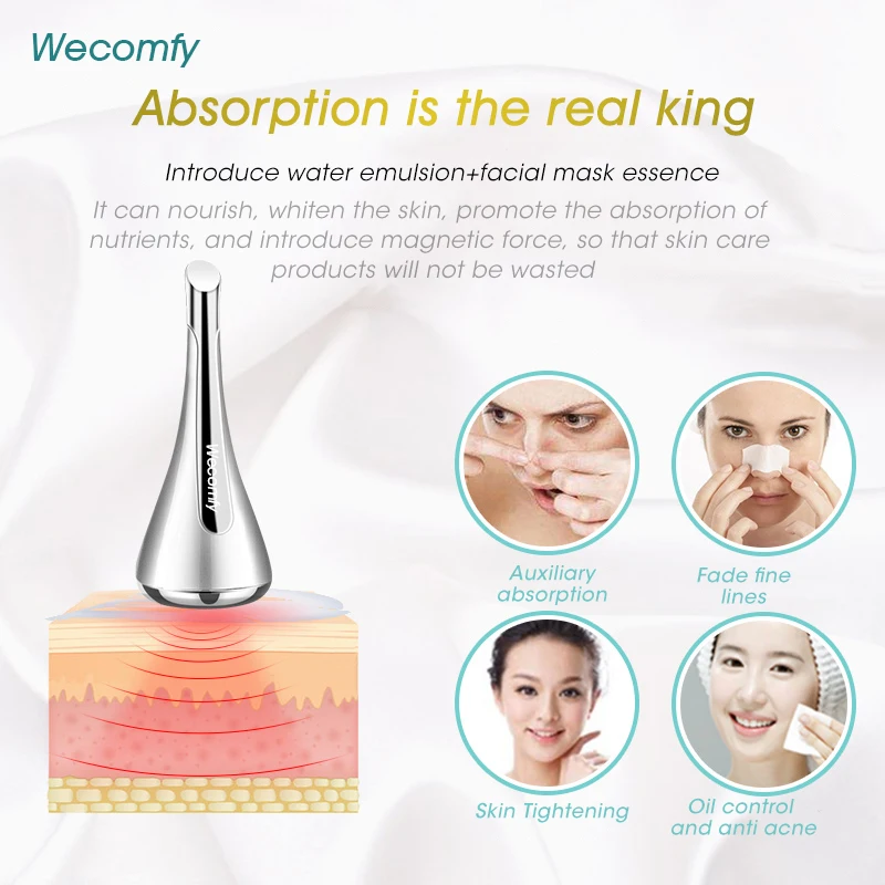 Best Gift skin care tools magnetic induction device and cream good partner beauty equipment with 10000RPM M-1408