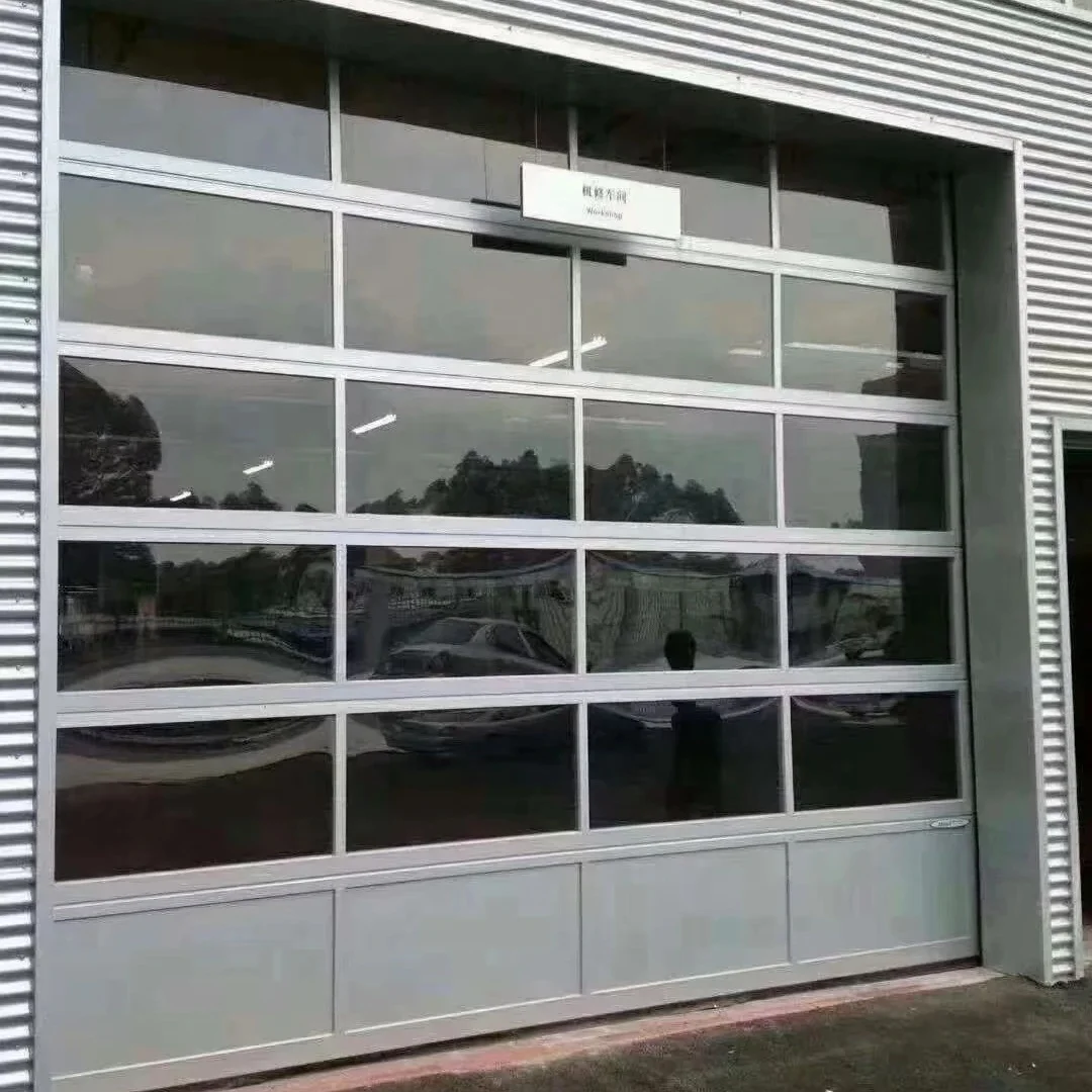Glass Panel Garage Doors Glass Garage Door Prices Clear Glass Garage Door
