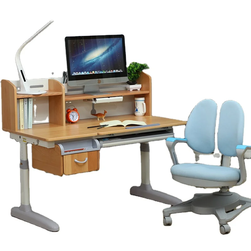 
China Manufacturer Lego Table Kids Study Table With Chair 