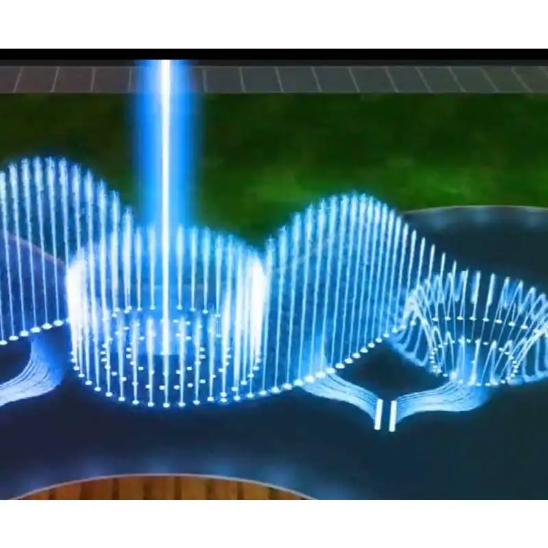 Artificial Outdoor small musical dancing water swing fountain for sale