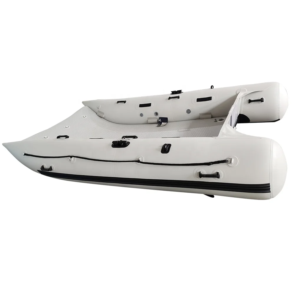 Высокоскоростная понтонная лодка, катамаран, лодка из ПВХ, оптовая цена от производителя