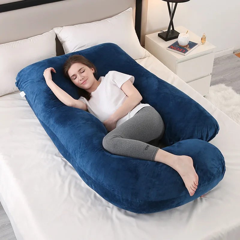 High quality maternity pillows cushions pregnancy wedge sleeping pillow