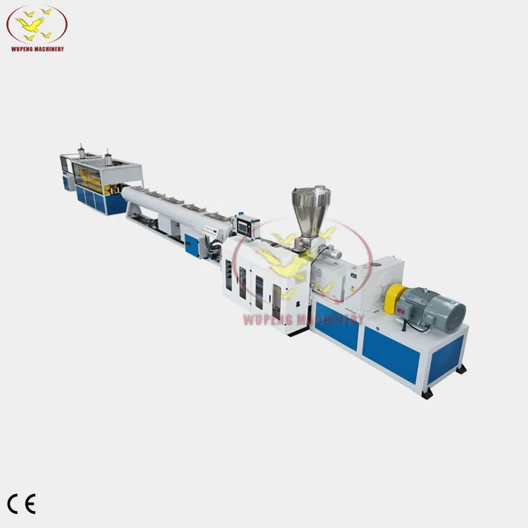 
High capacity 200 to 400mm pvc pipe production line with plc control 