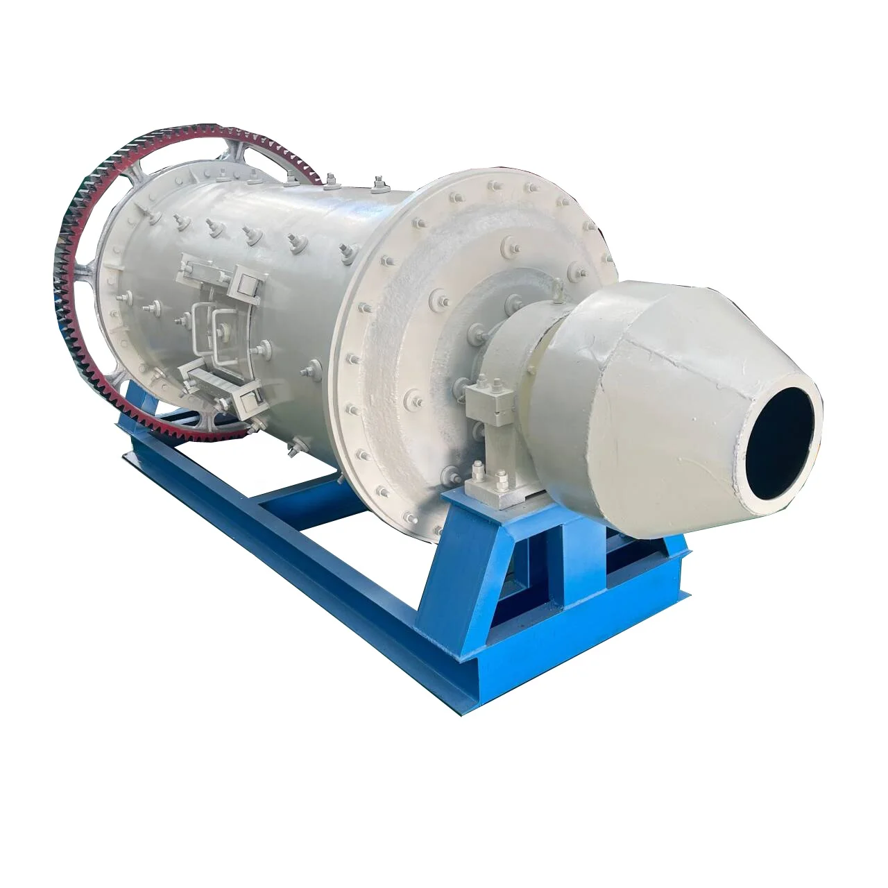 6 screws small ball mill 900x1800 run by 18.5kw for gold grinding hot sale in Africa