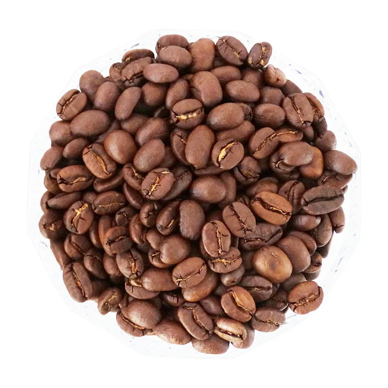 coffee beans fresh roasted beans can be freshly ground coffee powder Yunnan coffee beans Italian extra strong