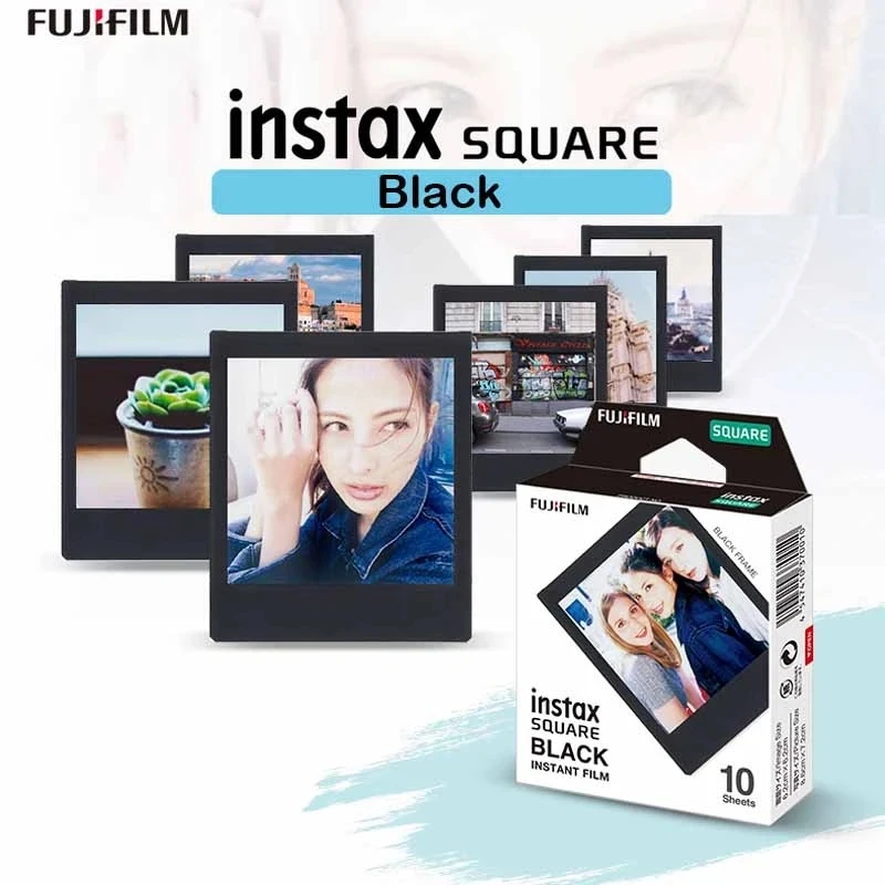 instax SQUARE Black instant film Instax Square Black Instant Film