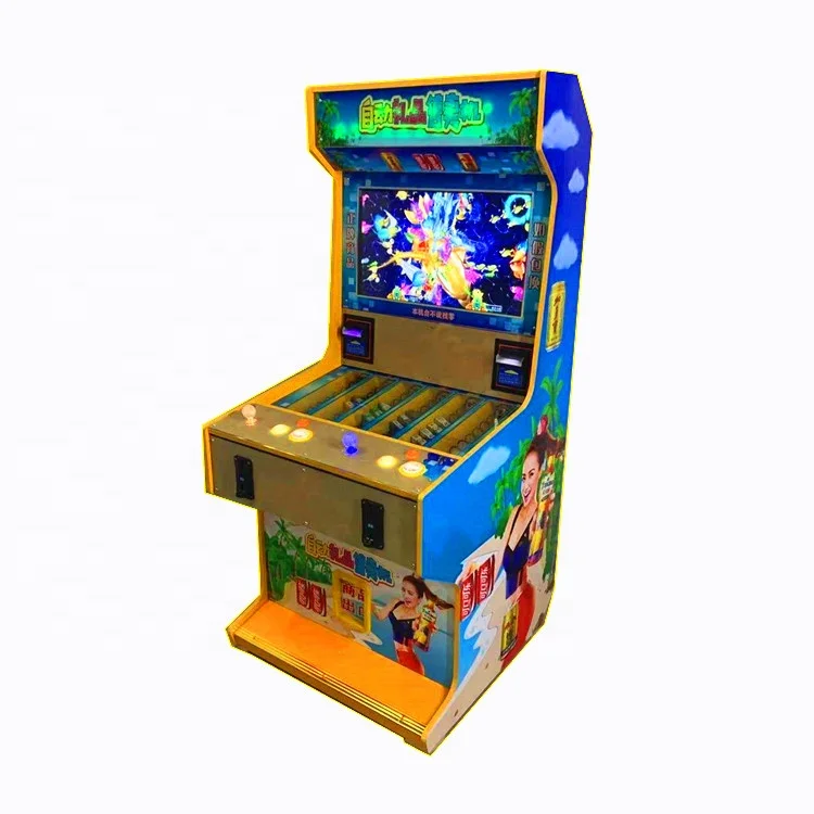 Торговый центр, аркадная игра без присмотра, 26 дюймов, игровой стол для рыбалки, торговый автомат для сигарет