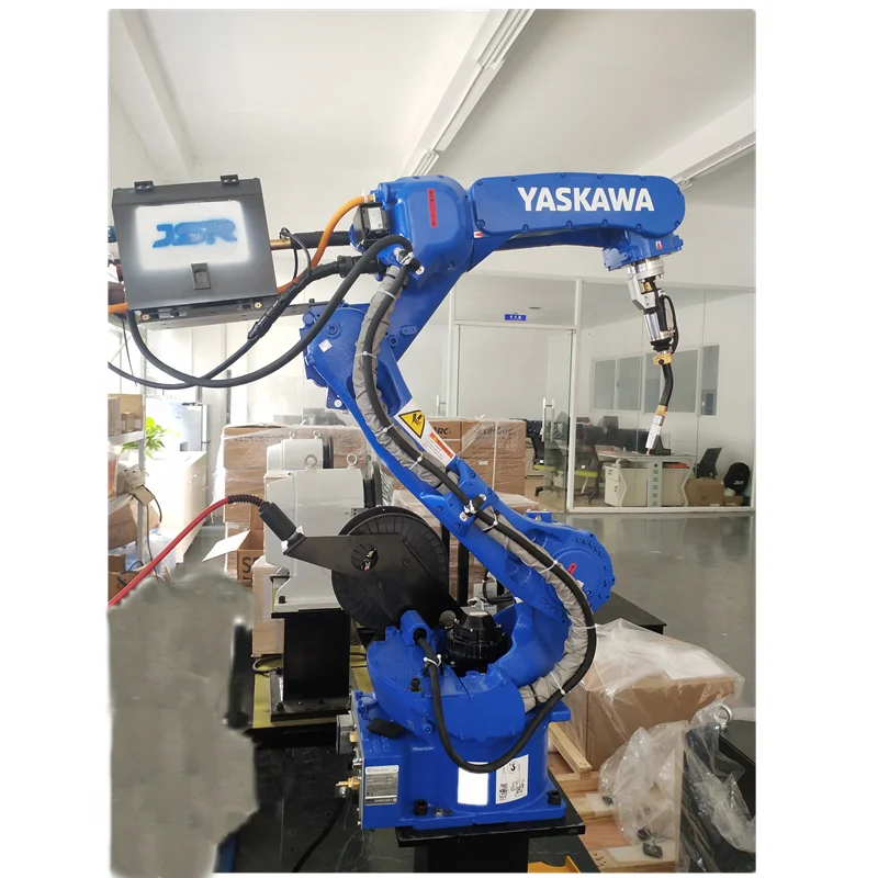 Industrial robotic welding arm AR1440 with tig welding machine and welding torches