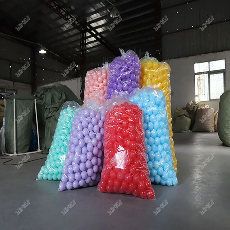 High quality Eco-friendly colorful ocean ball  PE plastic sea ball