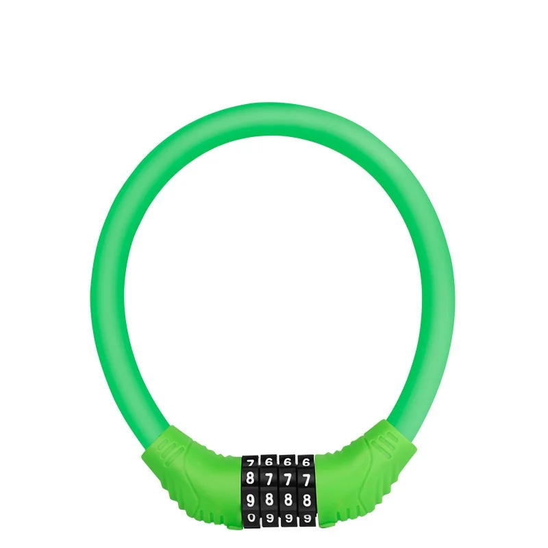 ROADUP Number Lock Self-set Password New Lightweight Bicycle Lock Four Digit Password Bicycle Lock