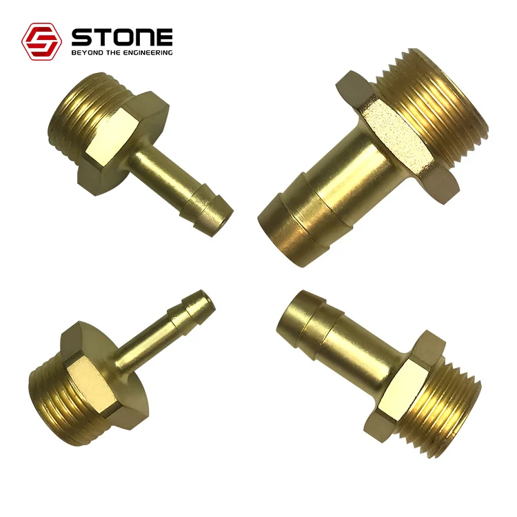 Каменные мужские детали латунная горячая ковка Соединительная муфта горячая ковка пресс