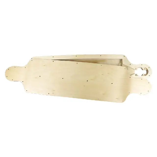 Customized Material Electric Longboard Deck Carbon fiber With Maple Wholesale Electric Skateboard Deck