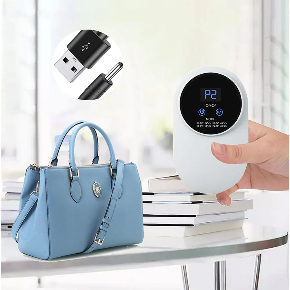 portable mini ozone generator home ionizer air purifier car negative ion air purifier