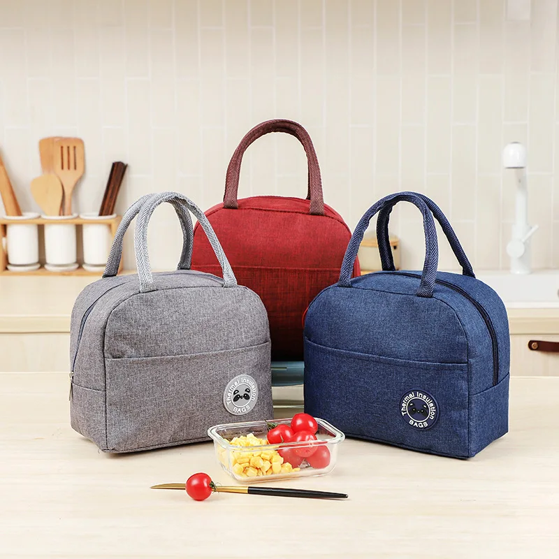 
Custom Smell Proof Thermal Insulated Picnic School Fitness Janpanese Reusable Personalized Double Compartment Cooler Lunch Bag 