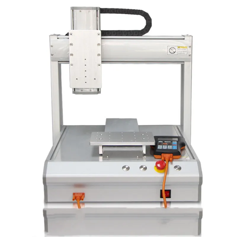 3 axis dispenser root with liquid glue syringe barrel