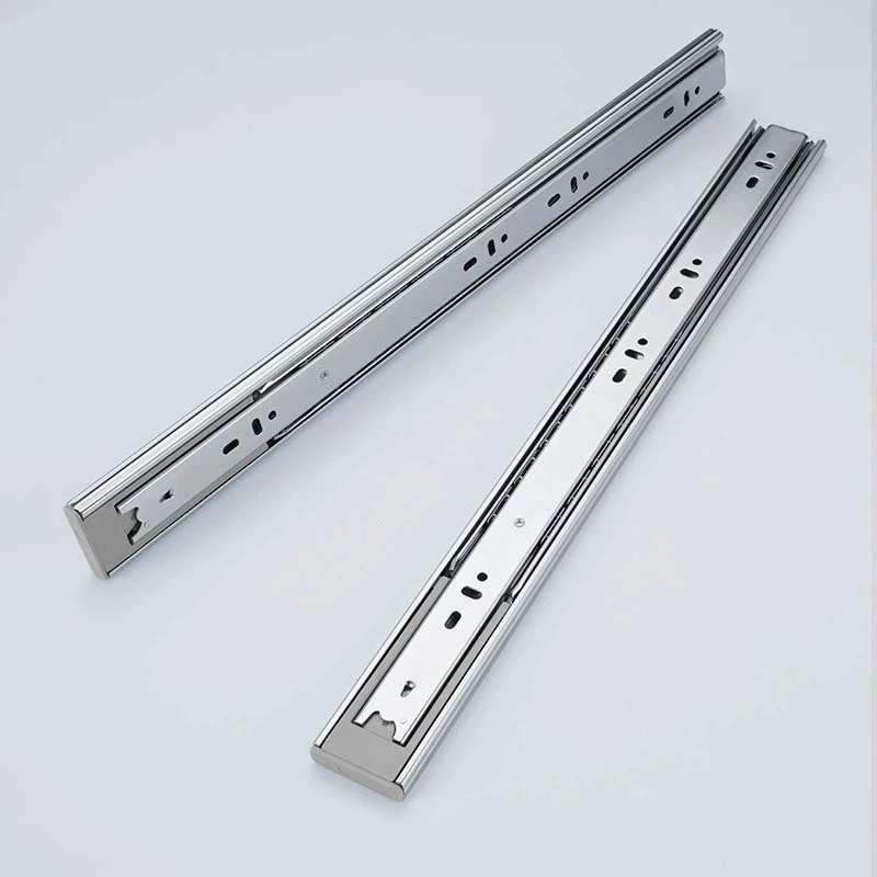Cheap Full Extension Drawer Slide Rail Telescopic Heavy Duty Table Cold Rolled Steel Drawer Slide Rail