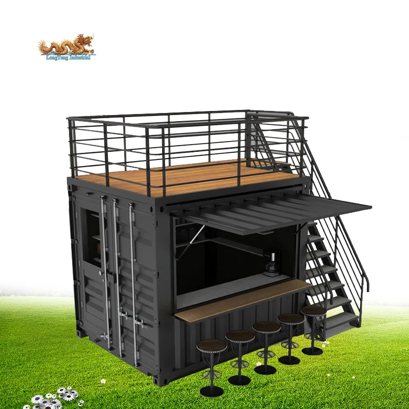 Mobile Store 6ft 8ft 10ft Mini Pop-Up Container Coffee Shop Bar