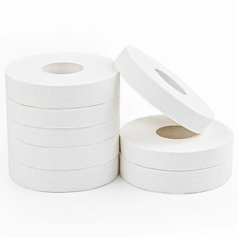1.25cm White Finger Tape Extra Strong Adhesive Athletic Tape Roll Set for Rock Climbing Basketball BJJ Sports