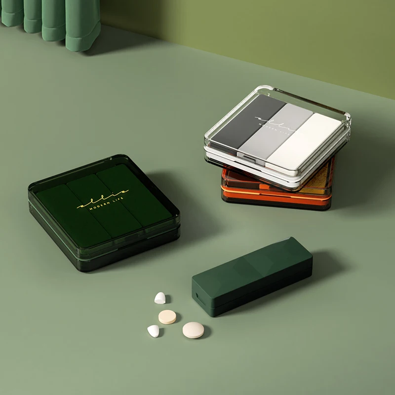 JiuYue AM PM Weekly 7 Days/3 Days Pill Box Large Daily Pill Cases Pill Organizer