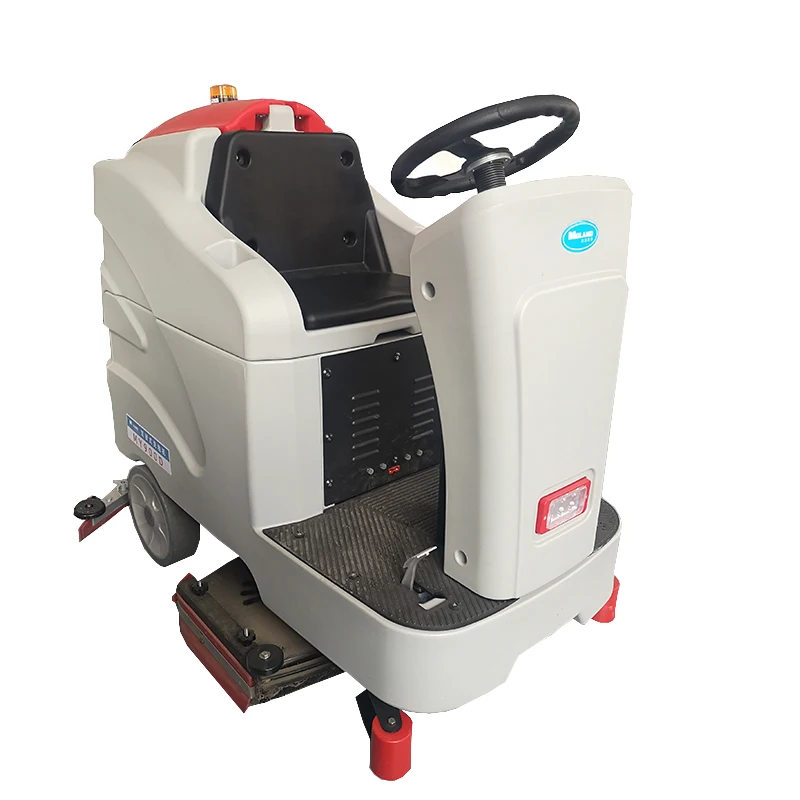 MY900D Professional floor scrubber machine ride on commercial floor scrubber dual-brush ceramic tile floor scrubber
