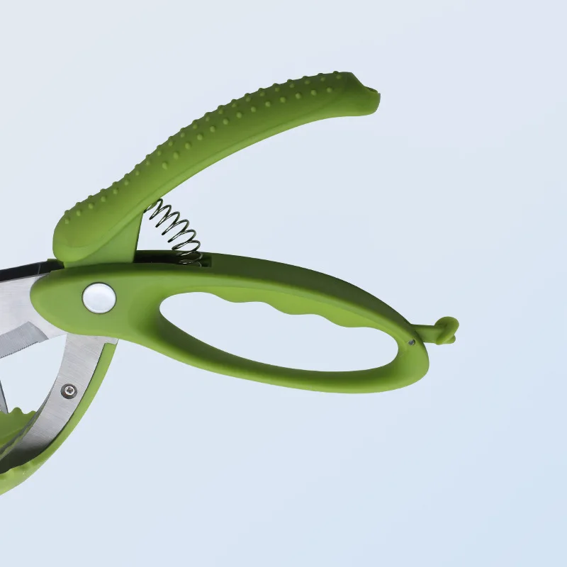 Double Blade Cutter Sharp Tong Scissor For Chopped Salad Shears Meat Food Cooking Kitchen Vegetable Salad Scissors