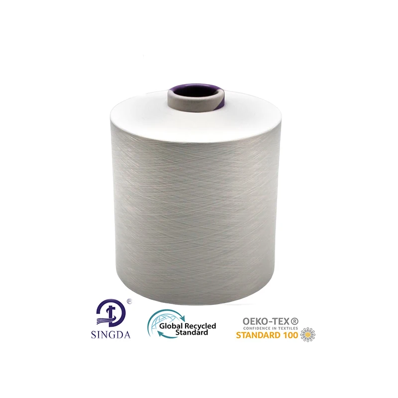 Заводская цена пряжа 150 денье текстурированная 100 PCT DTY 150D/48F NIM/HIM полиэстер для деформации