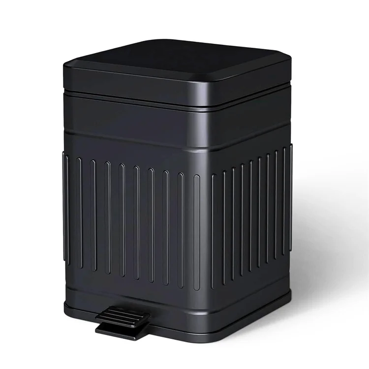 Odor Control 3.2 Gallon Pet Waste Container Activated Carbon Filter Lid Outdoors Foot Pedal Trash Can Outdoor Dog Poop Plastic