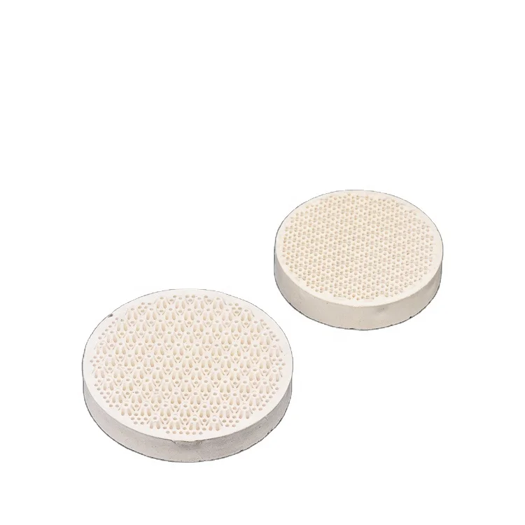 Cellular ceramic combustion plates Industrial electronic insulation Porous combustion plates Cordierite ceramics
