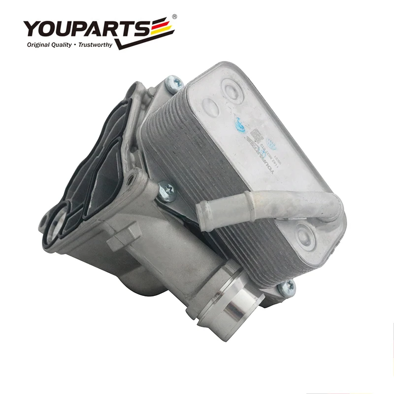 Youparts Car Spare Parts Oil Filter Cover Engine Oil Filter Housing For BMW OEM 11428637812