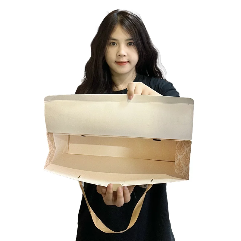 Wedding Towel Candy Box Packaging Bridesmaid Gift Paper Bags With Handles luxury packaging wedding candy box