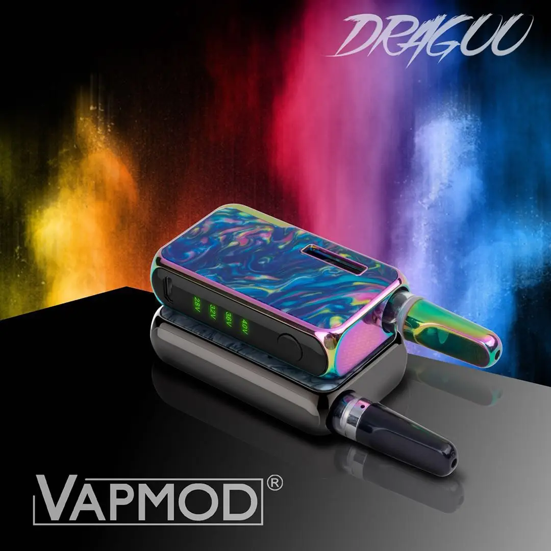 
Newest 650mAh pod system dragoo e-cigarette mod kits vaper original vape resin panel 