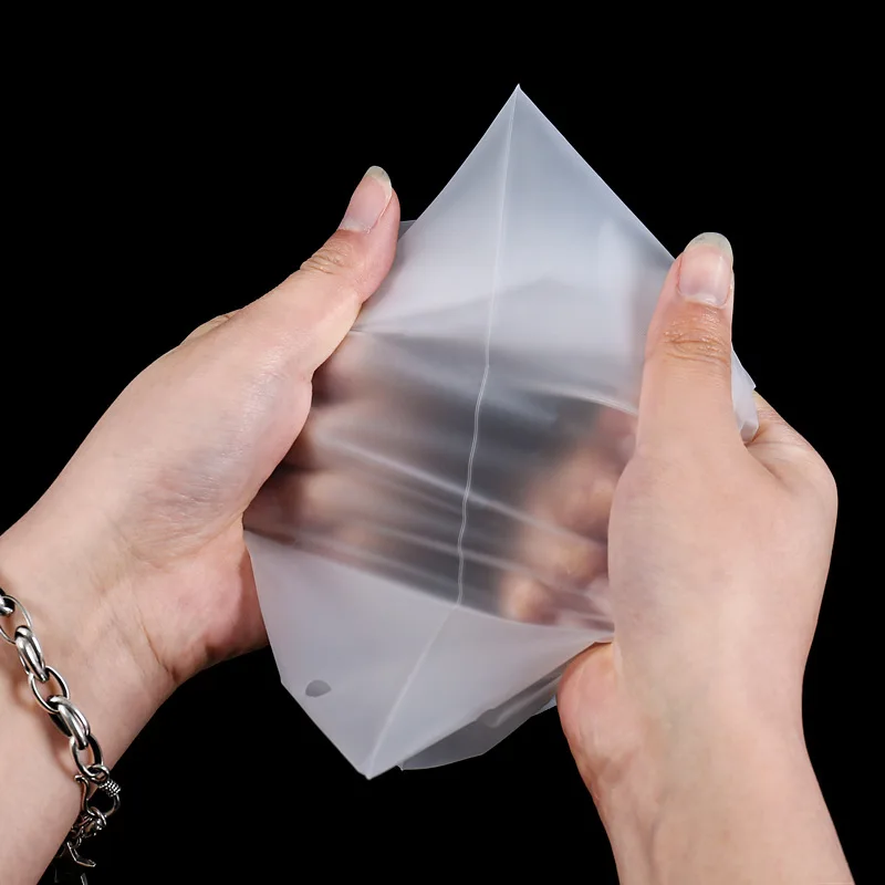 Custom Packaging Bag for Clothes Print Pe Zipper Lock Poly Zipper Lock Frosted Plastic Clothing Packaging