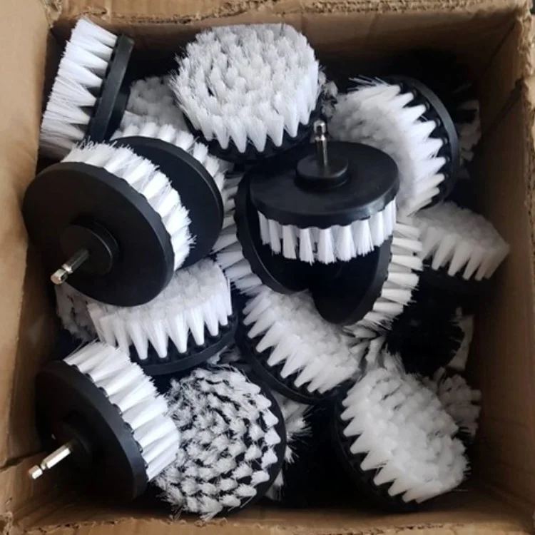 5inch Soft Bristle Flat Type Drill Cleaning Brush for Drill