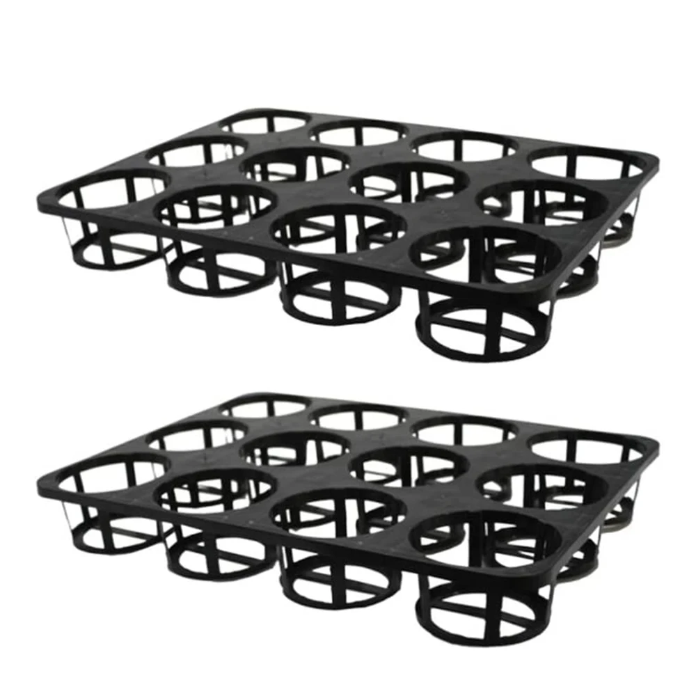 Plastic Seed Germination Plant Tray Flowerpot Holder Brackets Hydroponics Seedling Nursery Tray