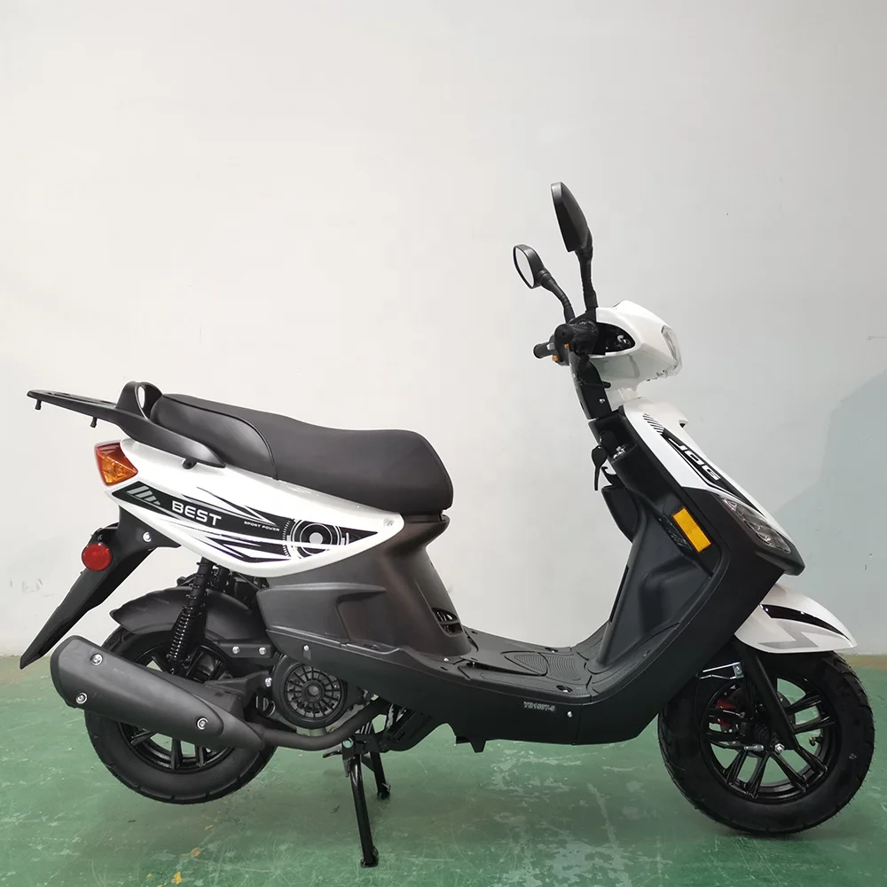 Max Speed 85km/h QG China Factory 150cc Gas Motor Adult Scooter Motorcycle with EPA Certificate
