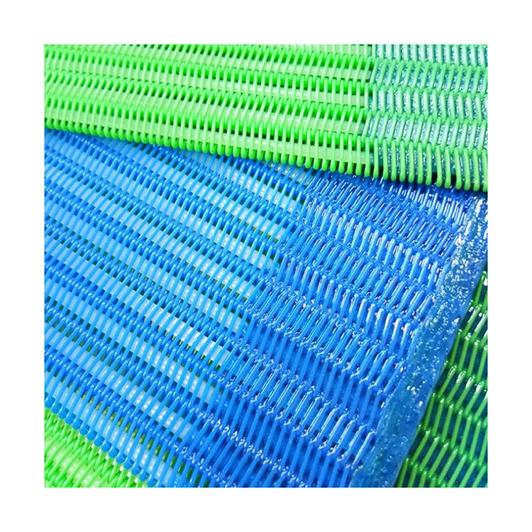 Belt filter press Sludge dewatering and drying Polyester Spiral Mesh Press filter belt