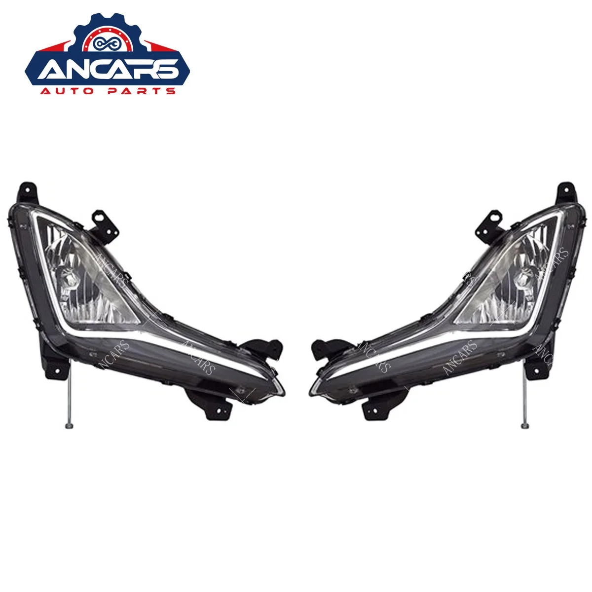 Противотуманная фара 92201-3X210 92202-3X210 HY2592146 для H-yundai Elantra 2014-2016 противотуманная в