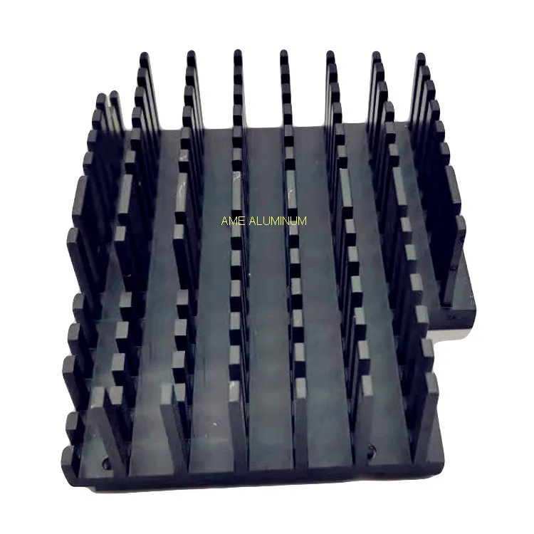 China OEM Manufacturer Aluminum Copper Skived Fin Heatsink