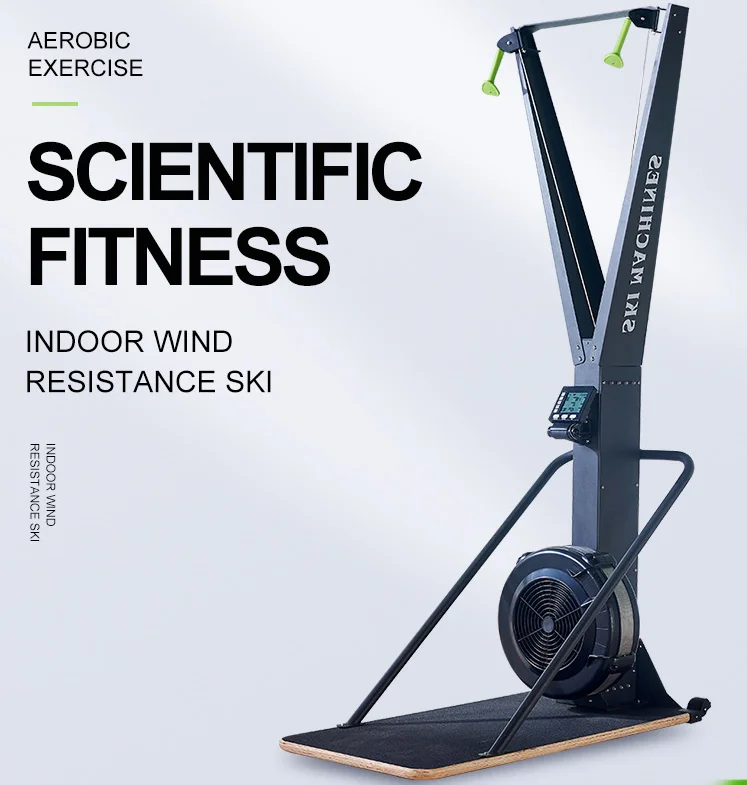 Gym Cardio Trainer Air Ski Fitness Machine