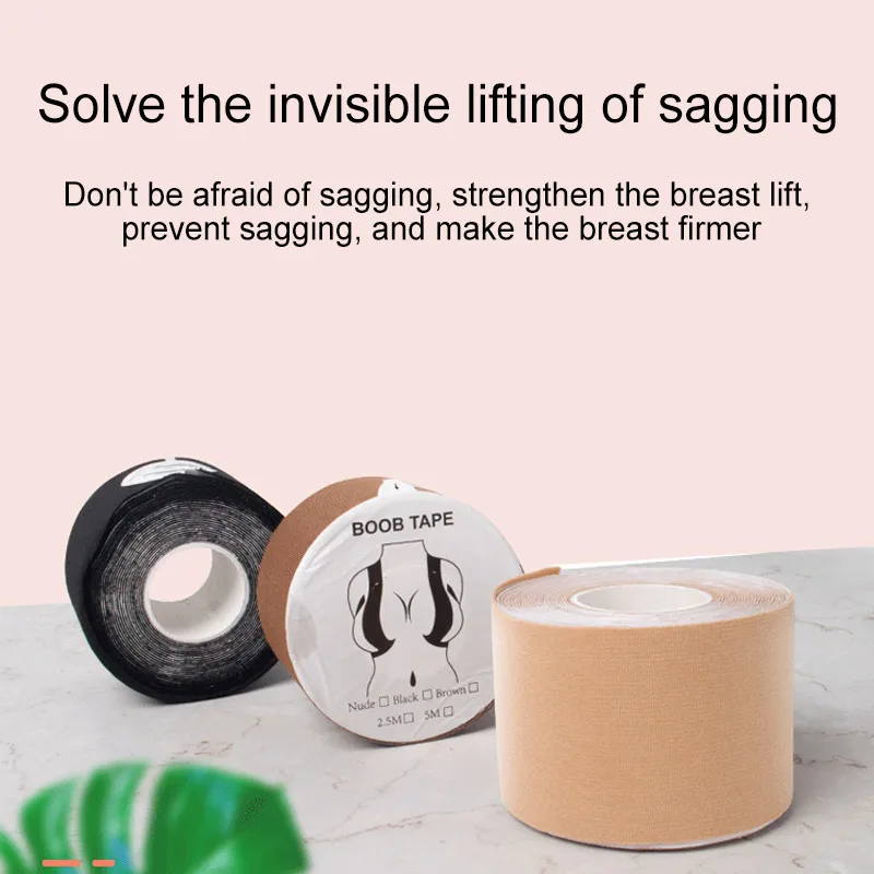 2021 Hot Selling Uplift Booby Tape Fashion sticker Boob Lift Tape Instant Adhesive Breast Lift Bra Tape