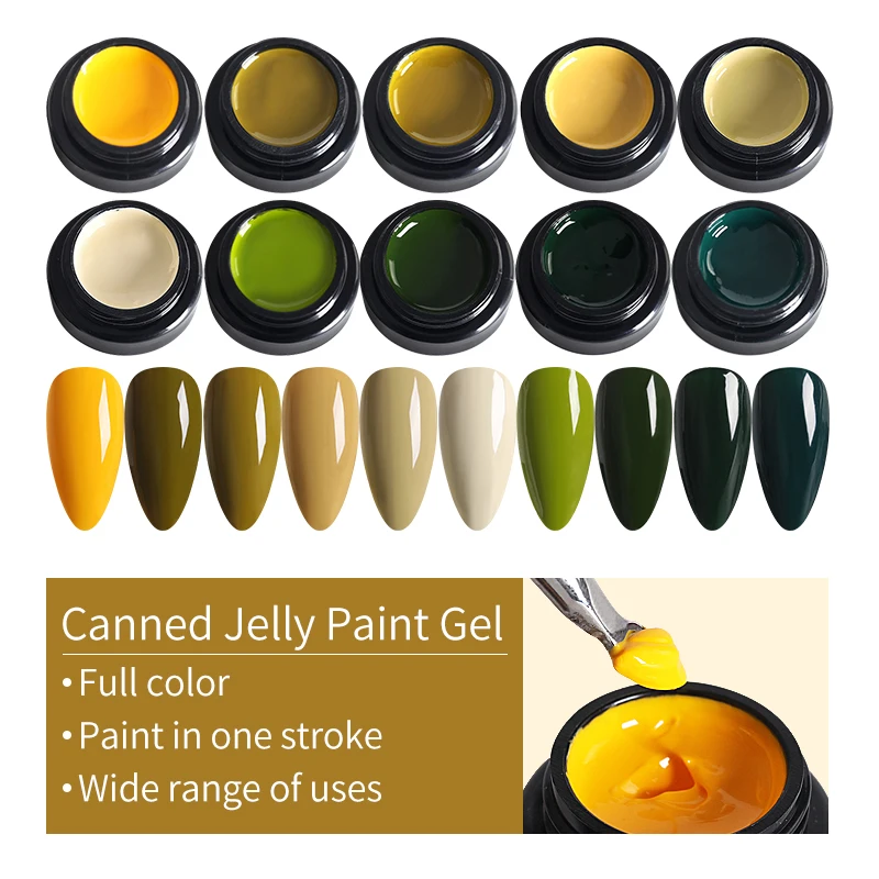 Private Label Wholesale 5ml Gel Nail UV Polish Drawing Nail Beauty OEM Painting Gel For Nails