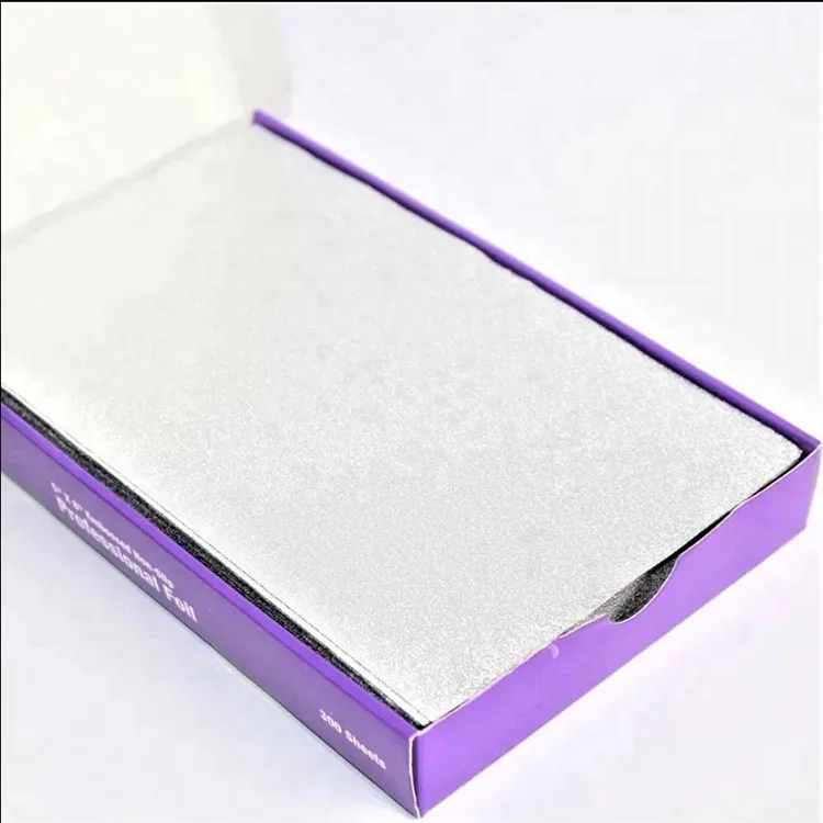 Factory Manufacture of Custom Pop Up Aluminum Foil Hairdressing Foil Hair Foil Food Grade Most Popular